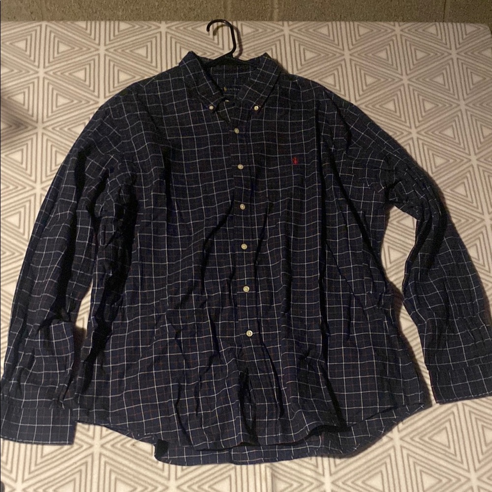 Ralph Lauren Blue Casual‎ Button Down Shirt